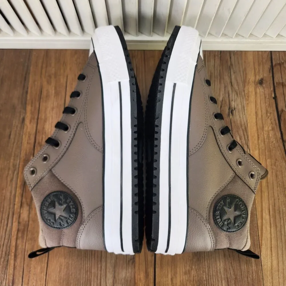Converse CTAS Malden Street Boots Mens Sz 10 Brown Water Repellant Shoes A04479C